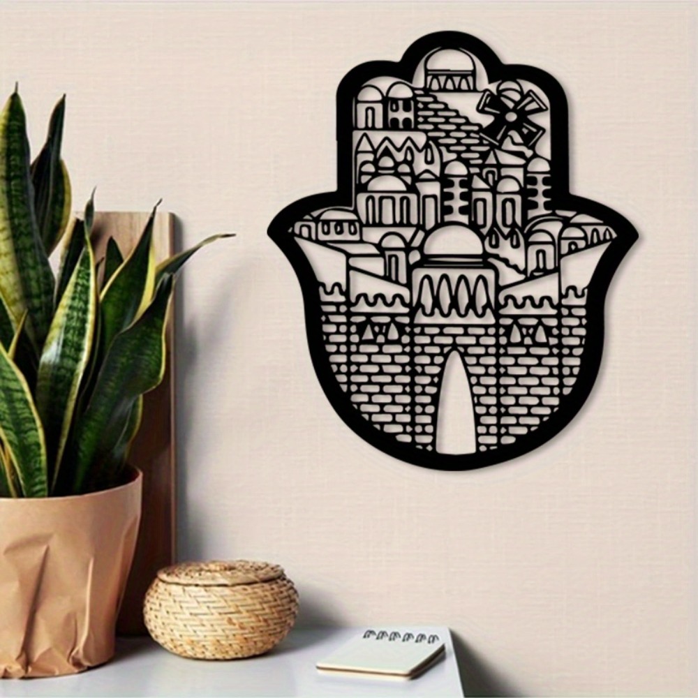 Art & Craft Qatar - CIFBUY Iron Wall Art Islamic Architecture