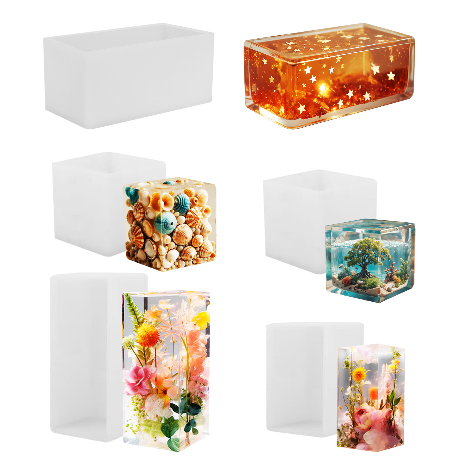 Art Craft Model - Epoxy Casting Mold Silicone Mold DIY