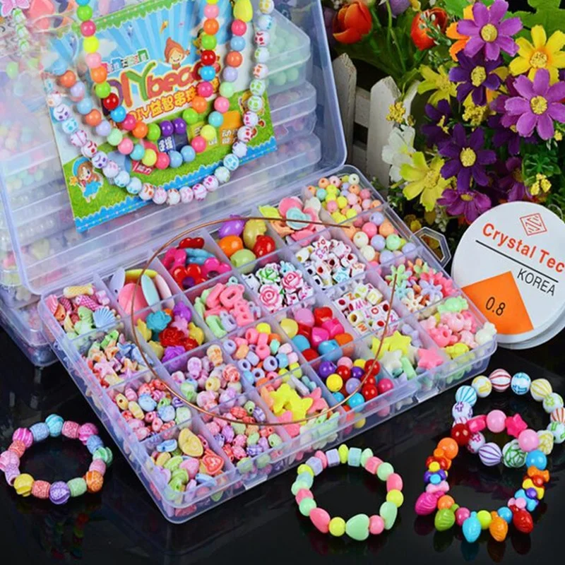 Art Craft Girl - Girls DIY Bead Set Jewelry Making