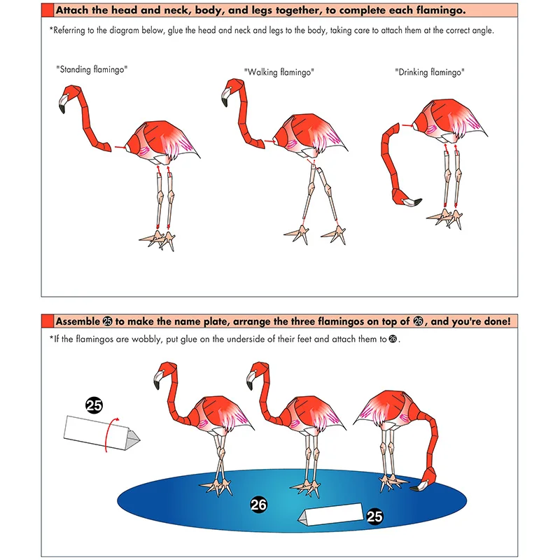 Caribbean Flamingo Folding Thr - đánh giá và giá Art Craft With Cardboard