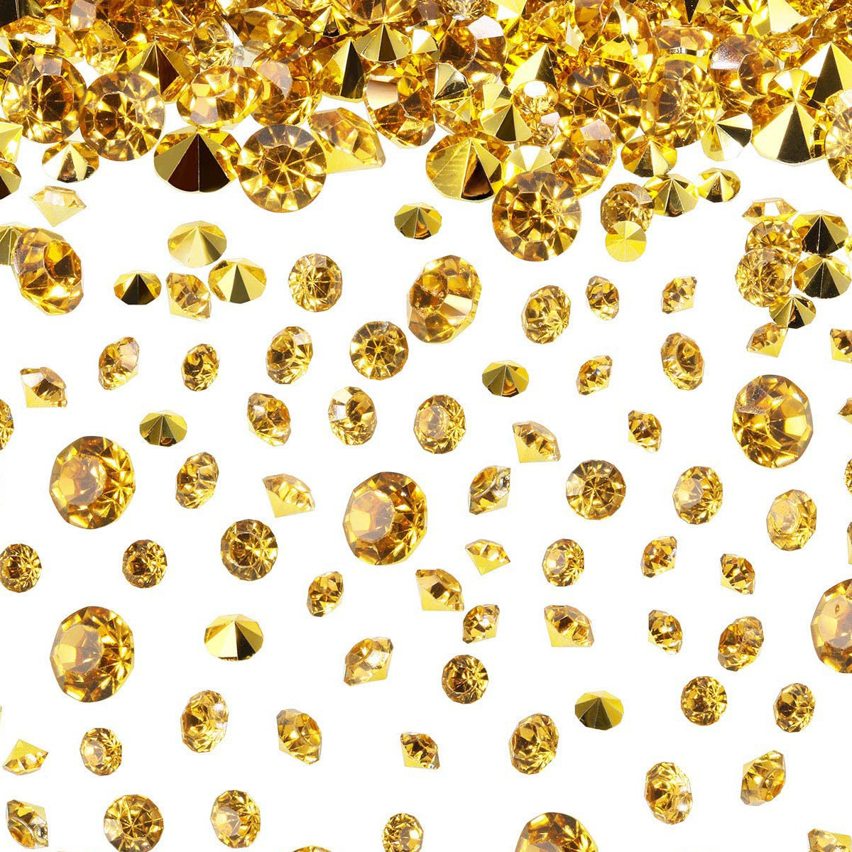 1000pcs Gold Pointed Rhineston - đánh giá và giá Art Craft House Making