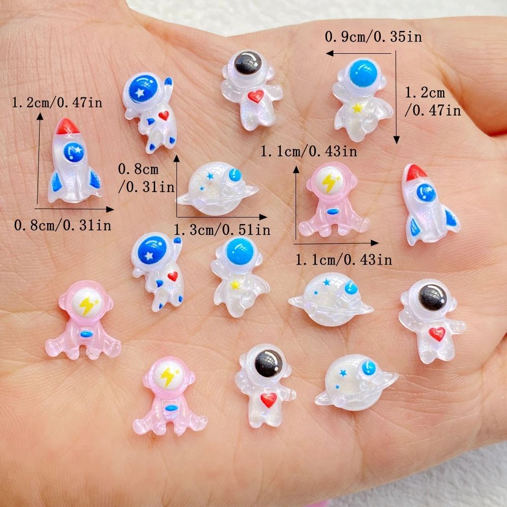 50Pcs Resin Cartoon Mini Shini - đánh giá và giá Art And Craft Rocket