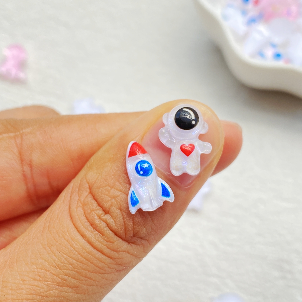 50Pcs Resin Cartoon Mini Shini - đánh giá và giá Art And Craft Rocket