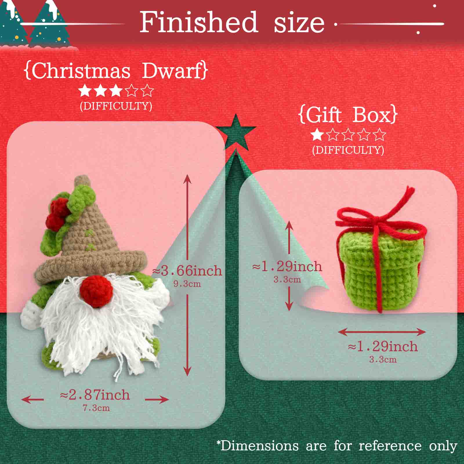 YAMAXIN 2PC Christmas Themed C - đánh giá và giá Art Craft Easy
