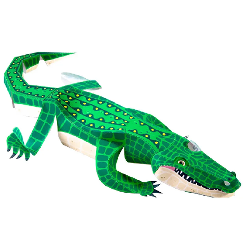 Alligator Crocodile Folding Or - đánh giá và giá Art Craft With Cardboard