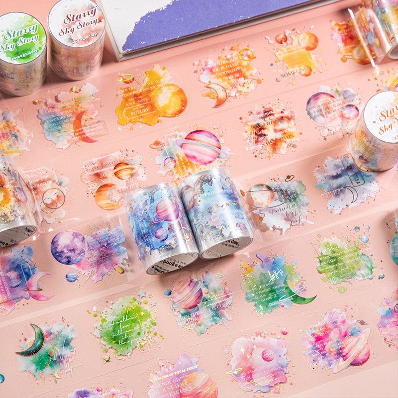 6-roll pack 5cm×200cm starry s - đánh giá và giá Art Craft Using Paper
