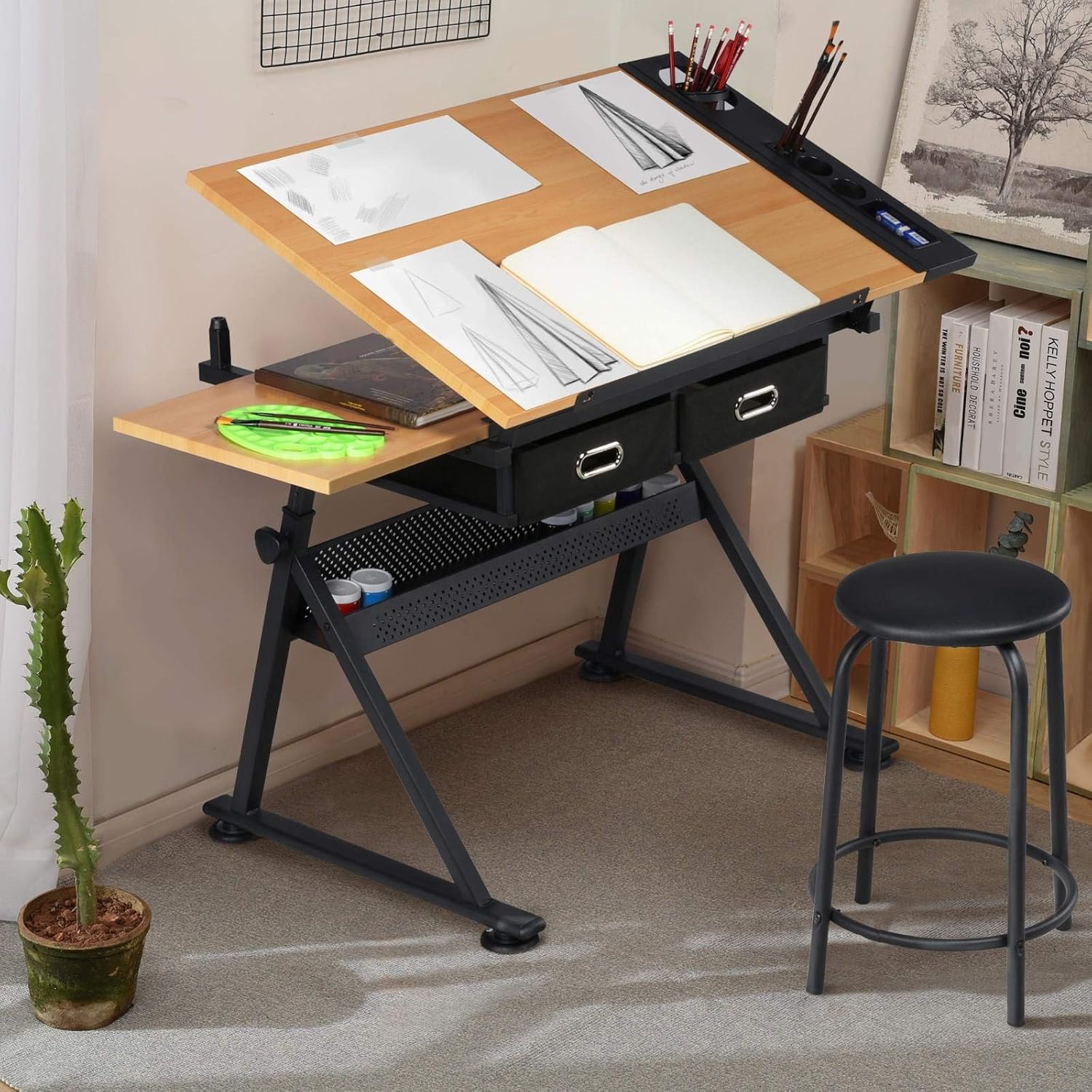 Adjustable Drafting Table Art  - đánh giá và giá Art Crafting