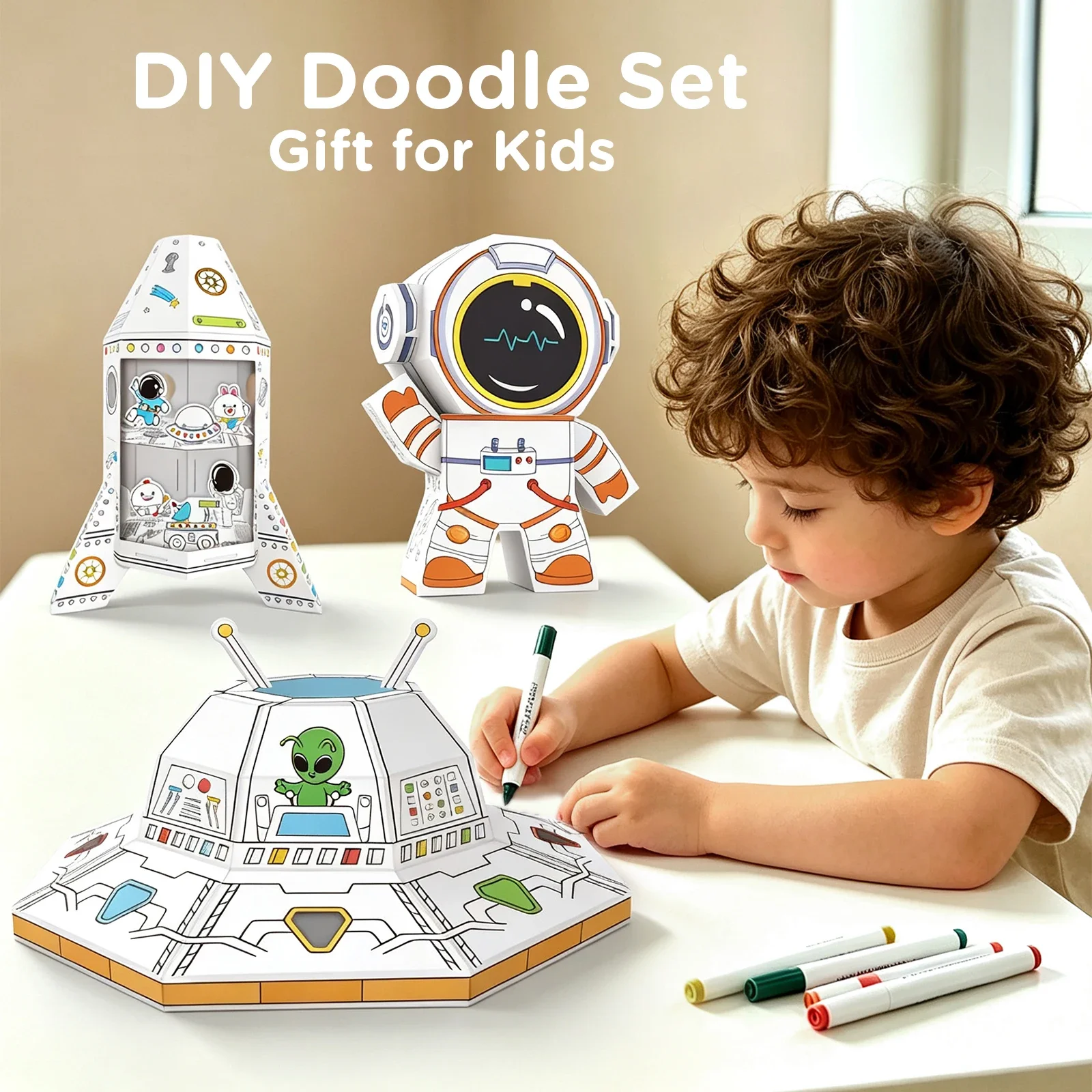 STEM Educational DIY Doodle Ar - đánh giá và giá Art And Craft Rocket