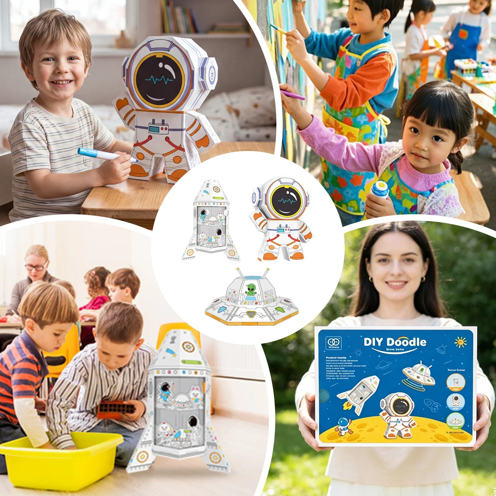 STEM Educational DIY Doodle Ar - đánh giá và giá Art And Craft Rocket