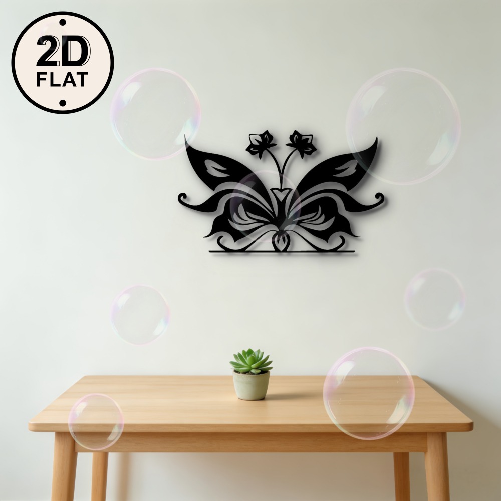 Metal Wall Art Floral Butterfl - đánh giá và giá Art Craft Easy