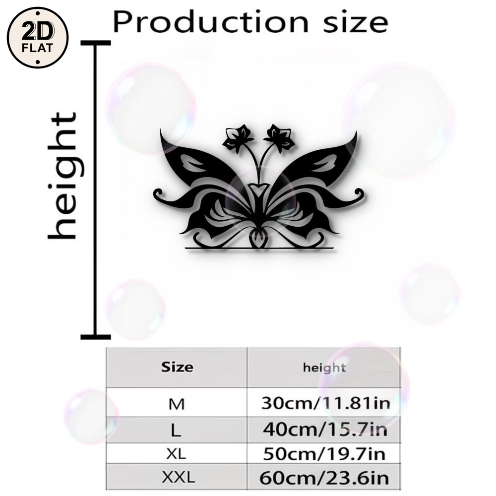 Metal Wall Art Floral Butterfl - đánh giá và giá Art Craft Easy
