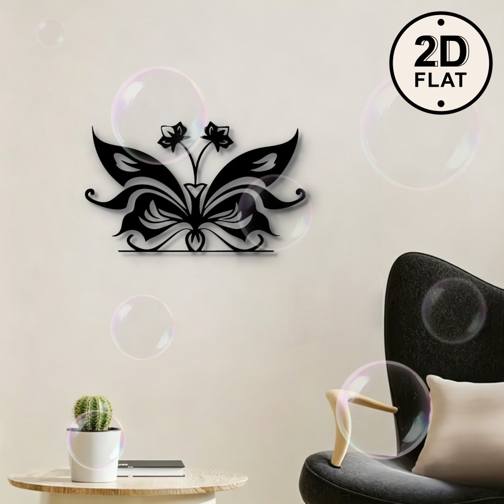Metal Wall Art Floral Butterfl - đánh giá và giá Art Craft Easy