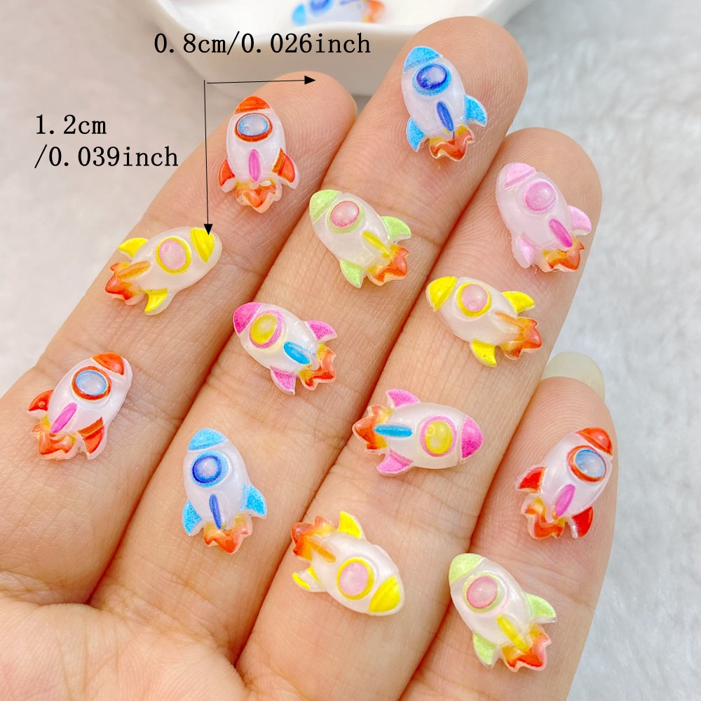 50Pcs New Mixed Nail Art Resin - đánh giá và giá Art And Craft Rocket