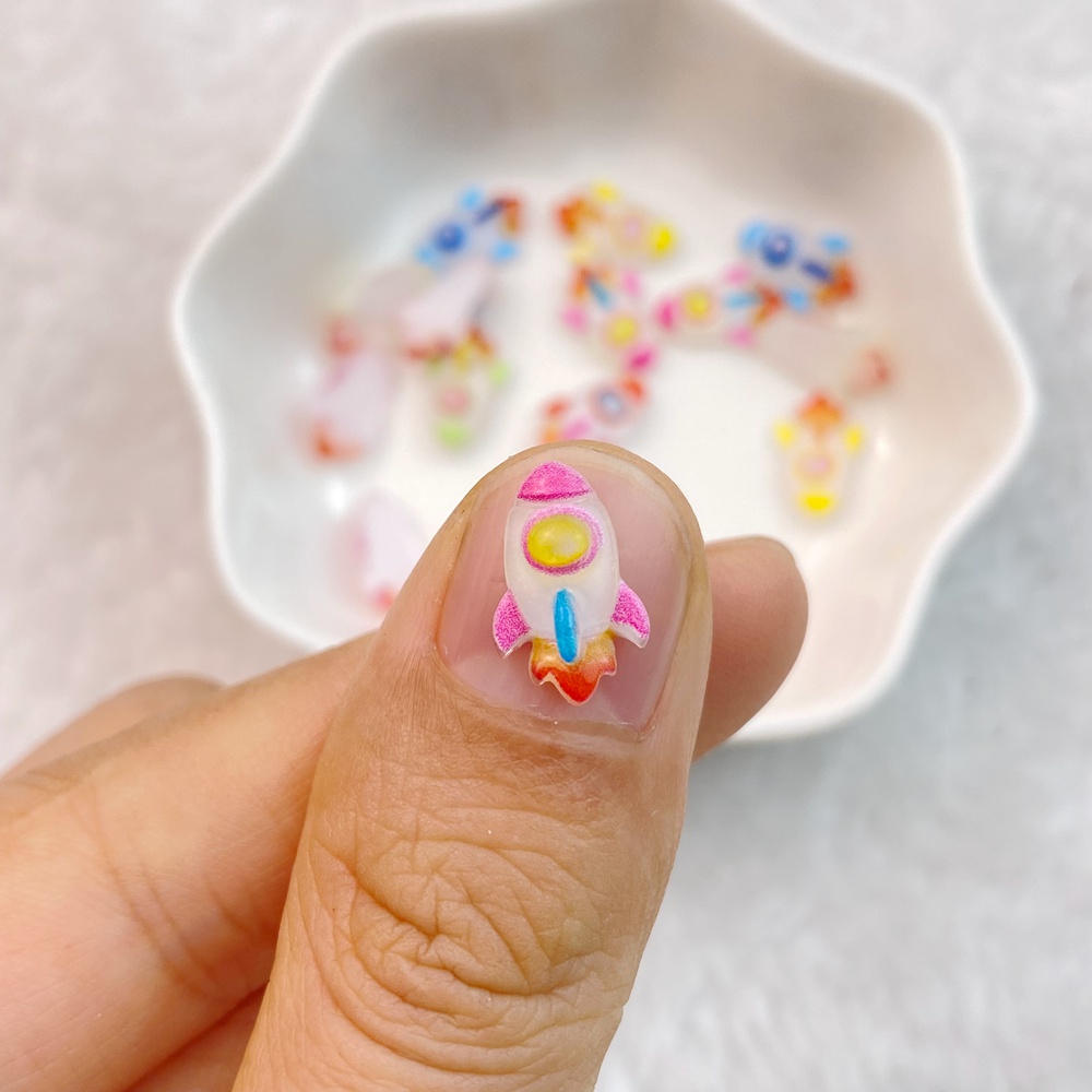 50Pcs New Mixed Nail Art Resin - đánh giá và giá Art And Craft Rocket