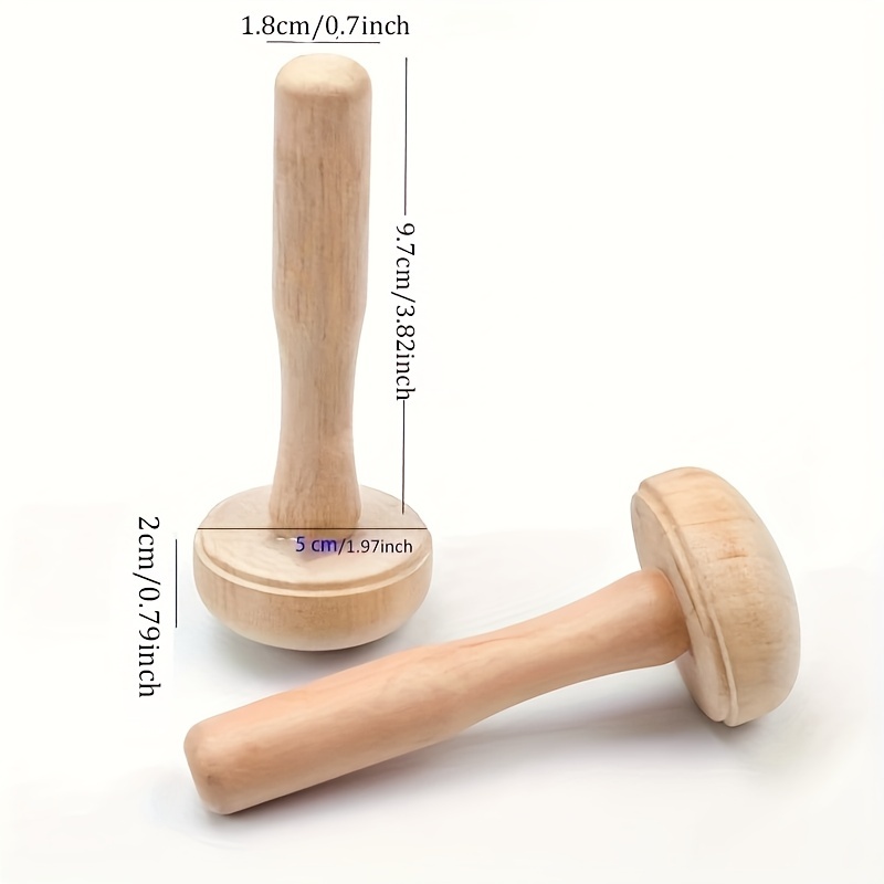 1Pc Wooden Mushroom Roller Pap - đánh giá và giá Art Craft Using Paper