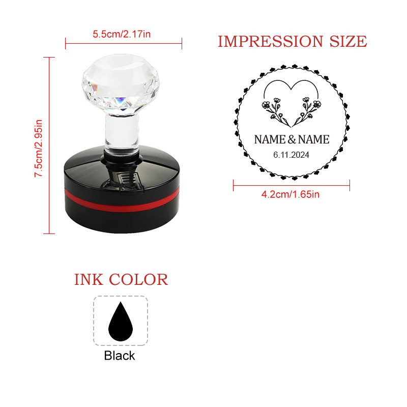 Custom-Made Seal Stamp for Wed - đánh giá và giá Art Craft Girl
