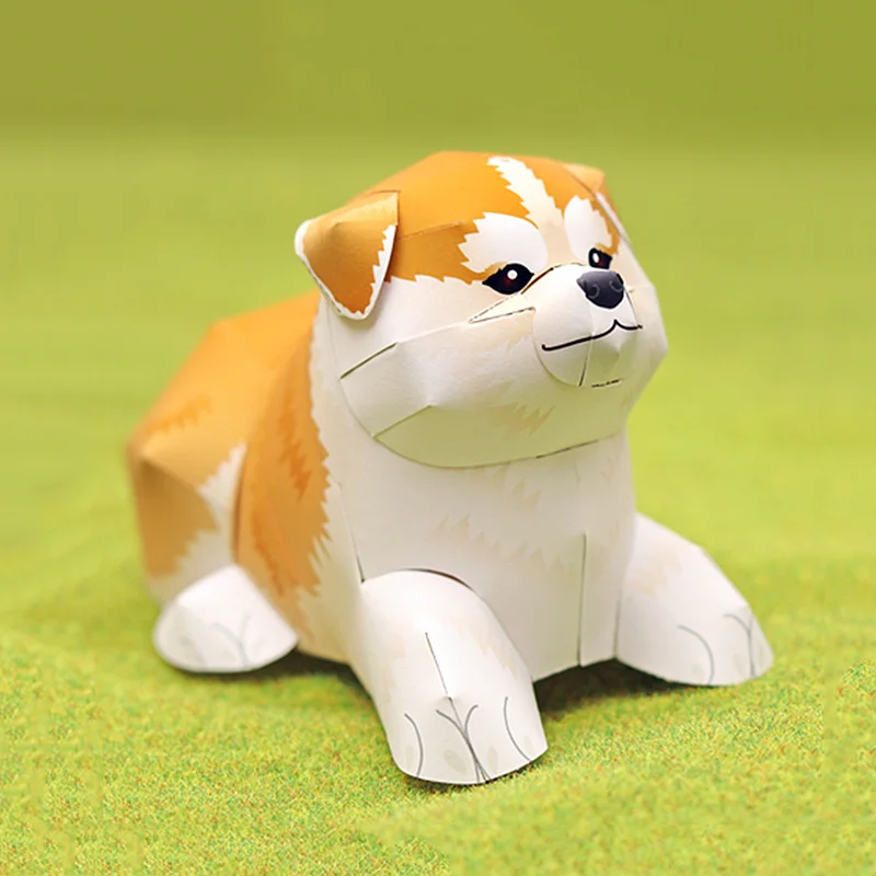 Akita Shiba Inu Folding Handma - đánh giá và giá Art Craft With Cardboard