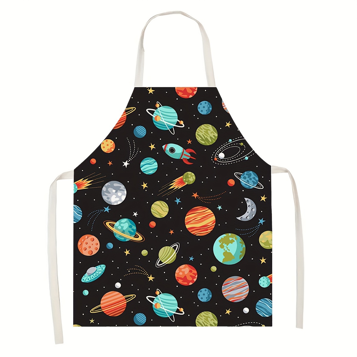 1pc Kids Apron Space Theme Roc - đánh giá và giá Art And Craft Rocket