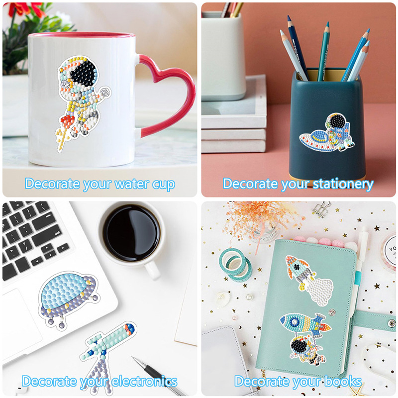 Space Diamond Art Kit For Kids - đánh giá và giá Art And Craft Rocket