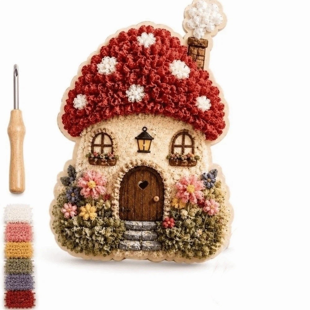 House Scene Poke Art Kit Mushr - đánh giá và giá Art Craft House Making