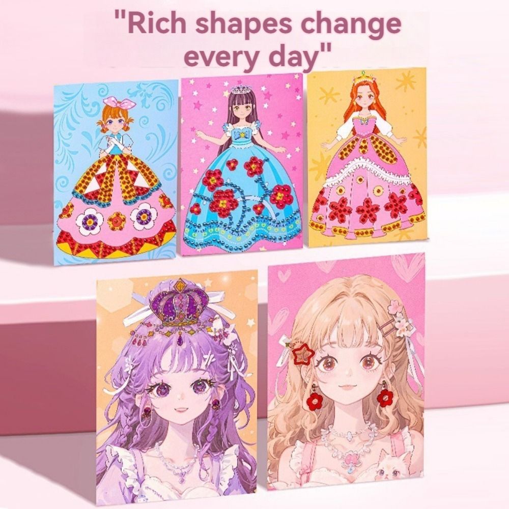 New 3 in 1 DIY Princess Makeup - đánh giá và giá Art Craft Girl