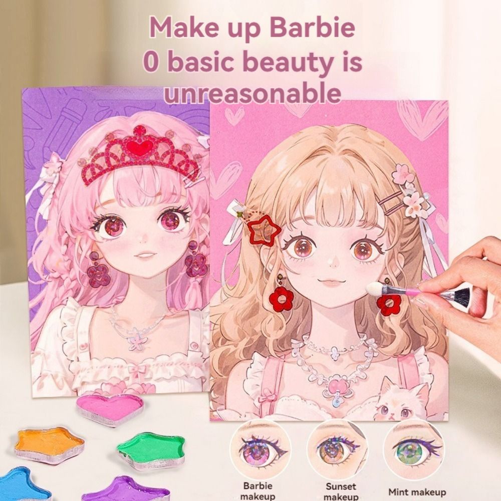 New 3 in 1 DIY Princess Makeup - đánh giá và giá Art Craft Girl