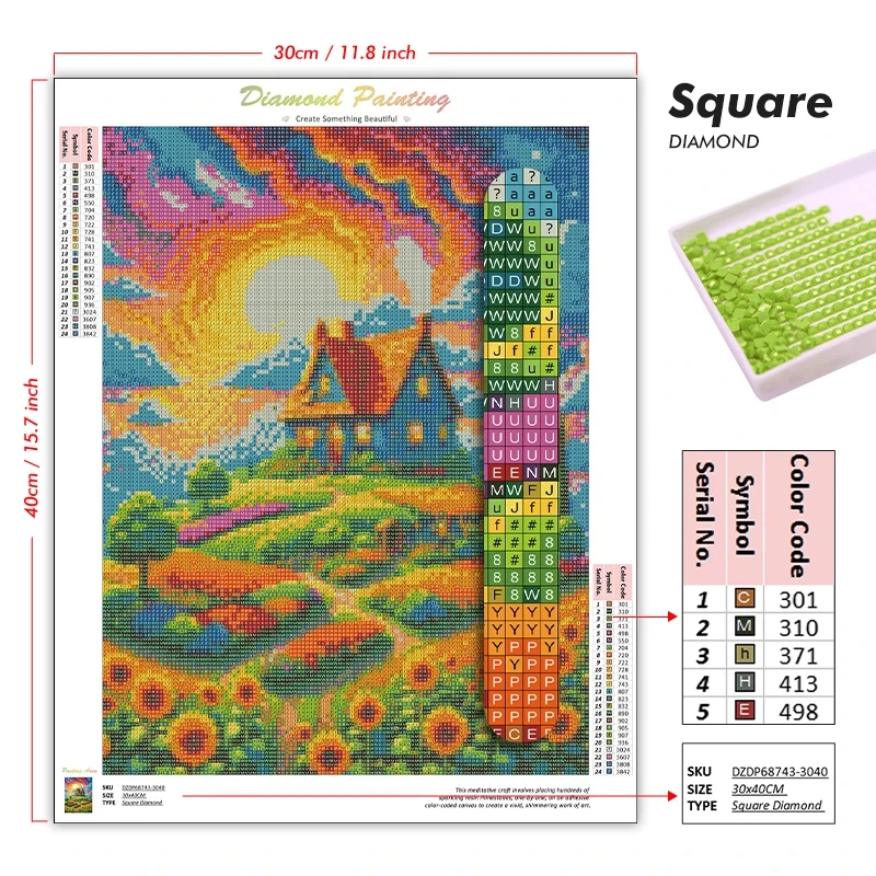 5D DIY Diamond Painting Kit Ba - đánh giá và giá Art Craft Bakery