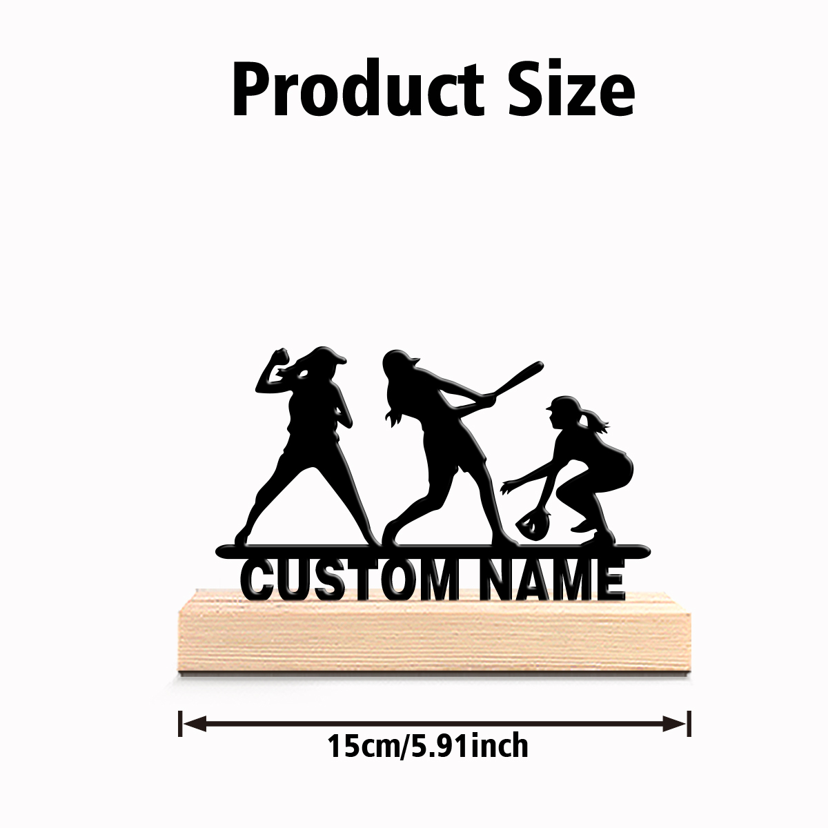 1pc Abstract baseball girl Cus - đánh giá và giá Art Craft Girl