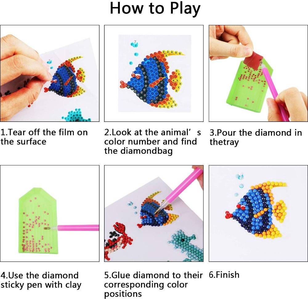 5D Tranh Gắn Đá Dán Bộ Dụng Cụ - đánh giá và giá Art Craft Easy
