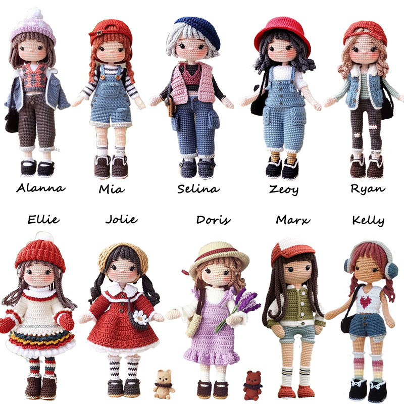 Crochet Girls Amigurumi Croche - đánh giá và giá Art Craft Girl