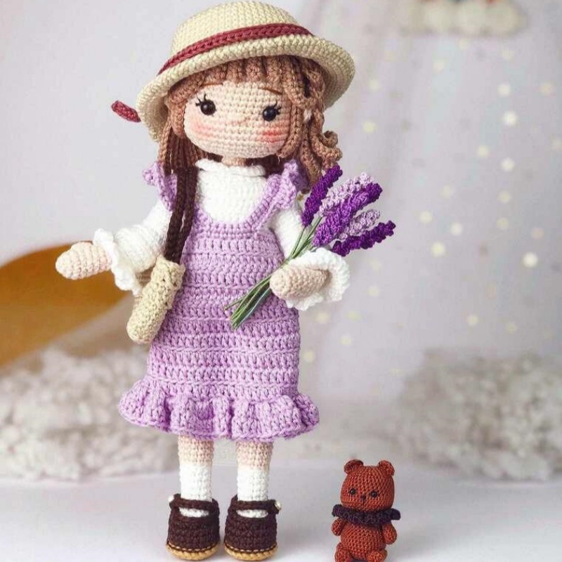 Crochet Girls Amigurumi Croche - đánh giá và giá Art Craft Girl