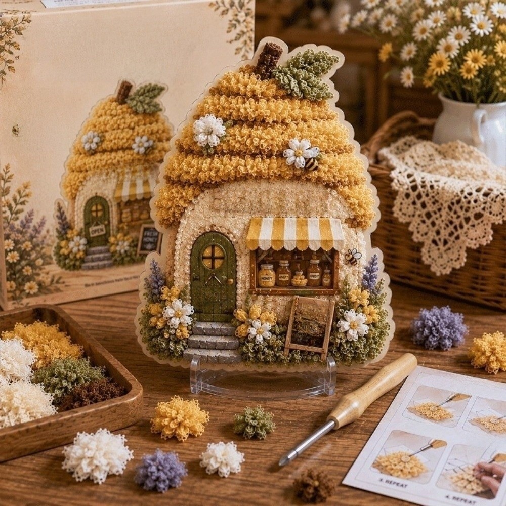 House Scene Poke Art Kit Mushr - đánh giá và giá Art Craft House Making