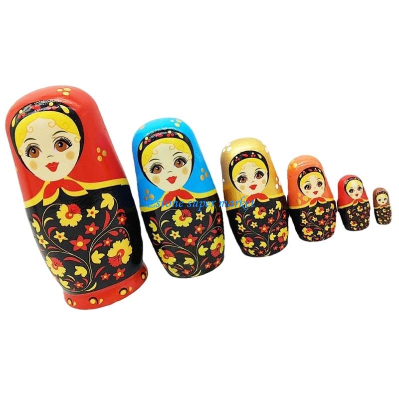 090B 6 Lớp Búp bê làm tổ của N - đánh giá và giá Art Craft Girl