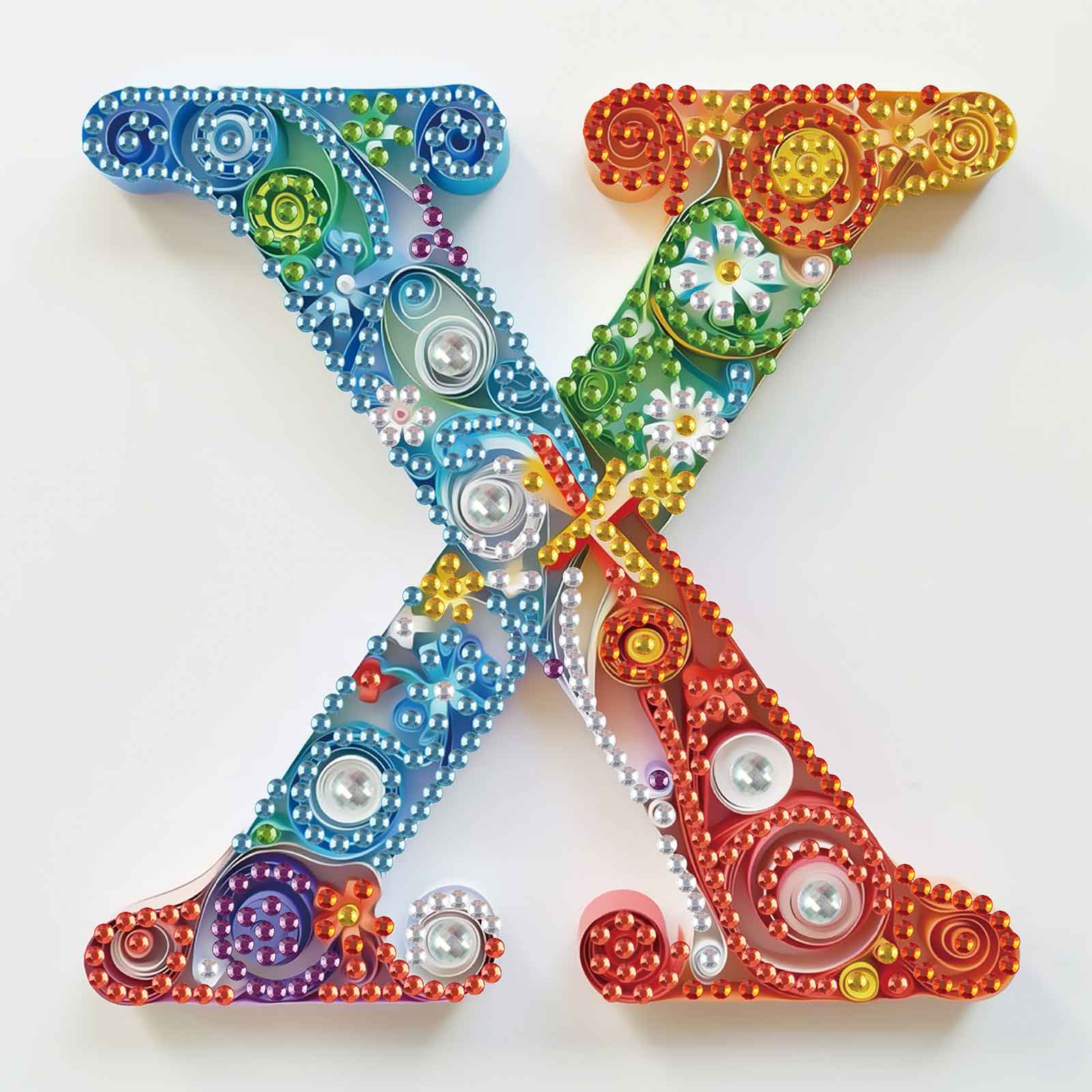 Special Shaped Diamond Art pai - đánh giá và giá Art And Craft Letter X