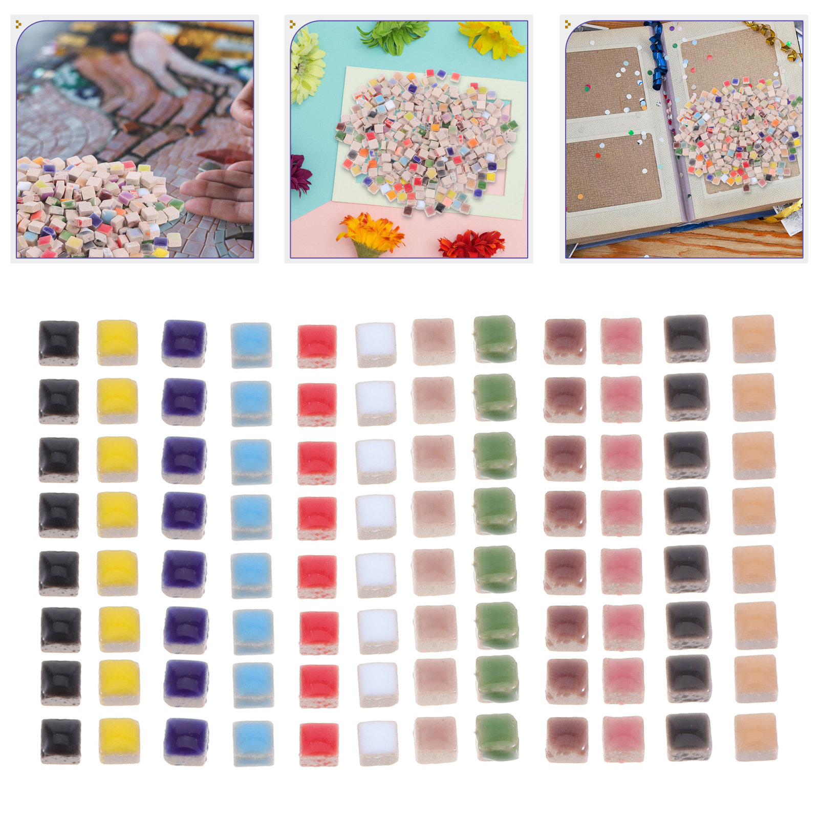 Mosaic Ceramic Tiles for DIY A - đánh giá và giá Art Craft Easy