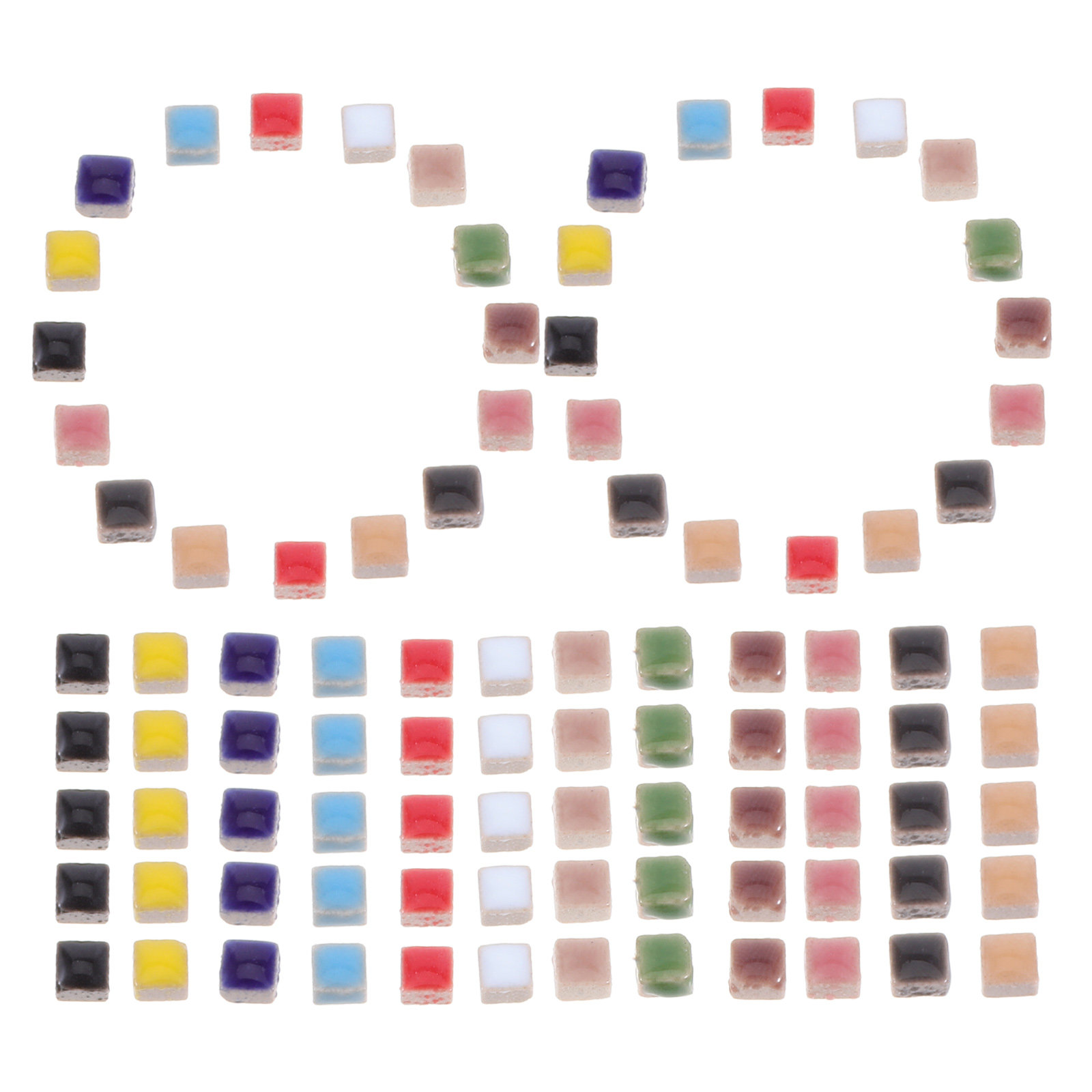 Mosaic Ceramic Tiles for DIY A - đánh giá và giá Art Craft Easy