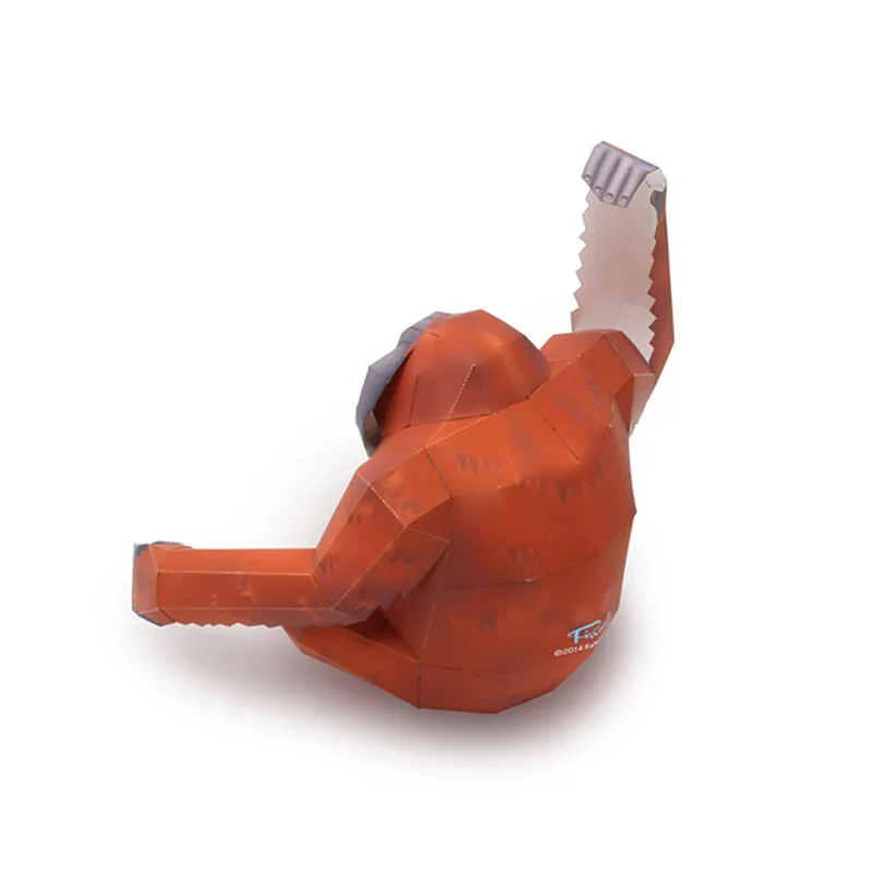 Orangutan Gorilla Origami Art  - đánh giá và giá Art Craft With Cardboard