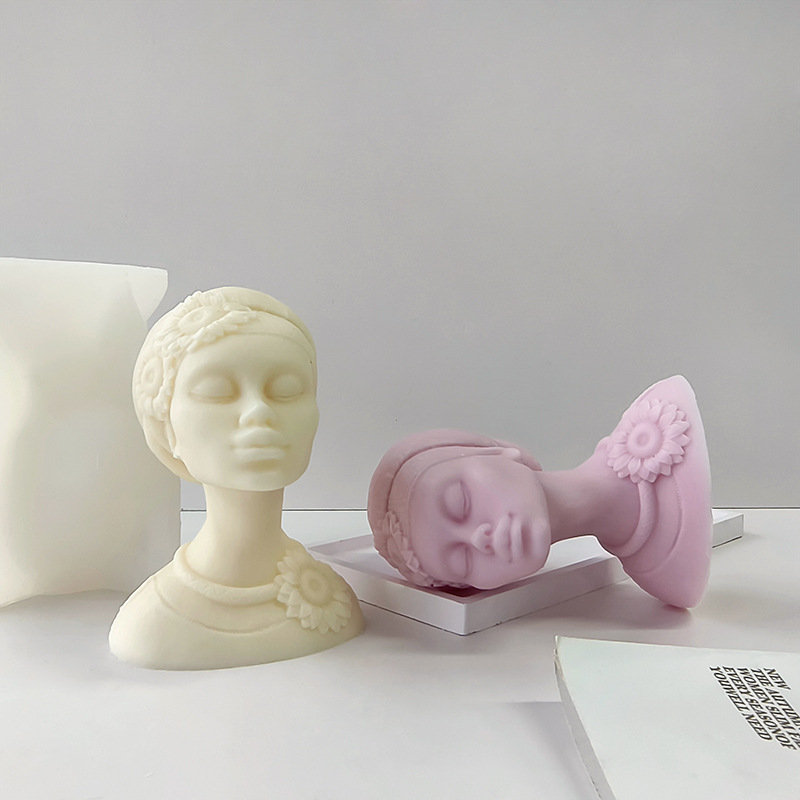 3D Teenage Girl Silicone Mold  - đánh giá và giá Art Craft Girl