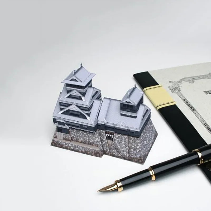 Japan Kumamoto Castle Folding  - đánh giá và giá Art Craft With Cardboard