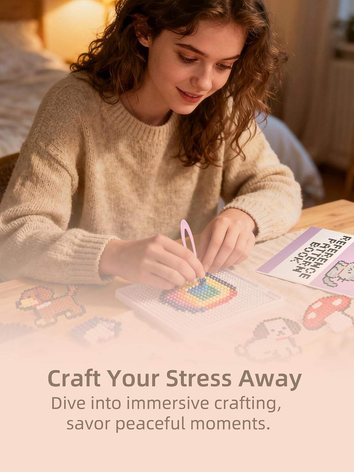 Fuse Beads Kit-Easy DIY-96 Col - đánh giá và giá Art Crafting